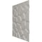 Ekena Millwork 19 5/8in. W x 19 5/8in. H Dublin EnduraWall Decorative 3D Wall Panel Covers 2.67 Sq. Ft. WP20X20DUBAL - alternate 3